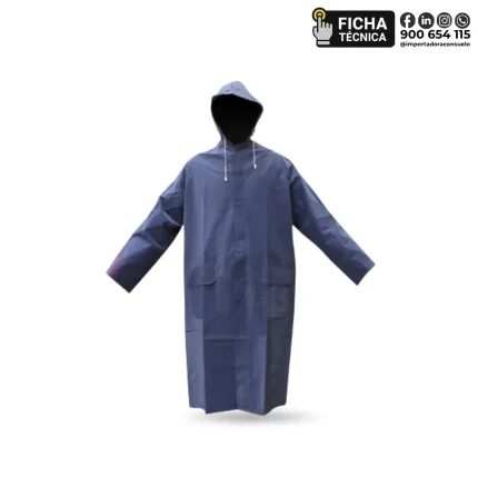 ABRIGO SP PVC 0.32MM C_AZUL