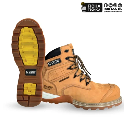 BOTA LE MANS HONEY/MARRÓN