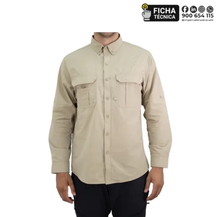 CAMISA HW DUCK DRY HOMBRE – BEIGE