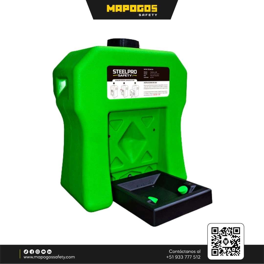 ESTACIÓN PORTATIL LAVAOJOS ST-2DA