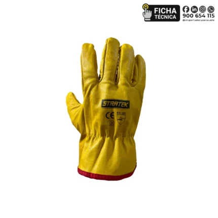 Guante de Badana Amarillo