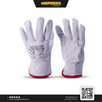 Guante de Badana Blanco