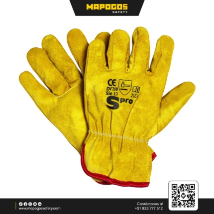GUANTES CARNAZA CONDUCTOR SP C_MOSTAZA SPRO