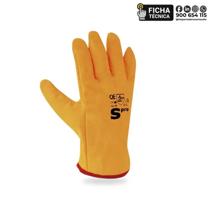 GUANTES CARNAZA CONDUCTOR SP C_MOSTAZA SPRO