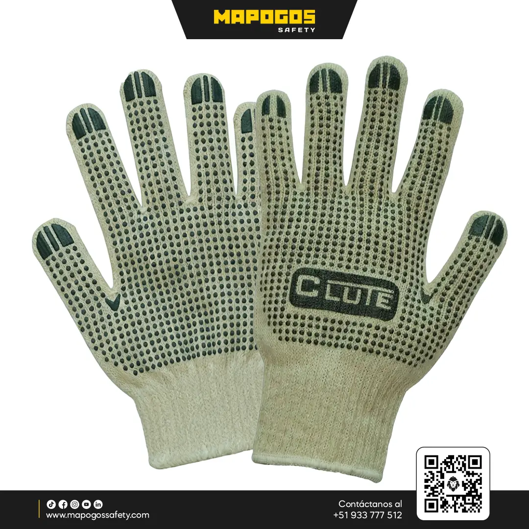 GUANTES DE HILO PVC CLUTE 01