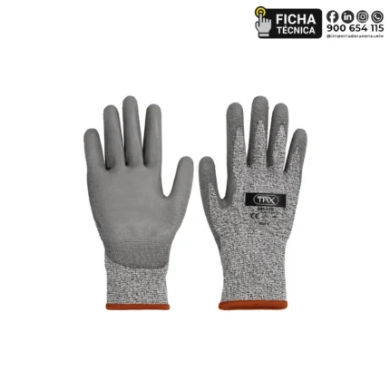 Guantes FitFlex Cut-5 Palma PU