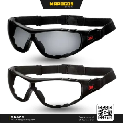 Lentes de Seguridad 3M Virtua Block – Lente Claro y Lente Oscuro