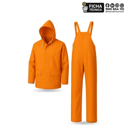 UNIFORME PVC STP 0.32MM C_NARANJA