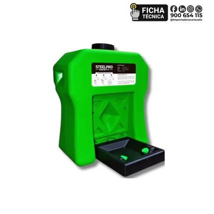 ESTACIÓN PORTÁTIL LAVAOJOS STEELPRO