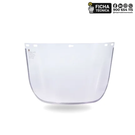 VISOR POLICARBONATO C/FILO ALUMINIO