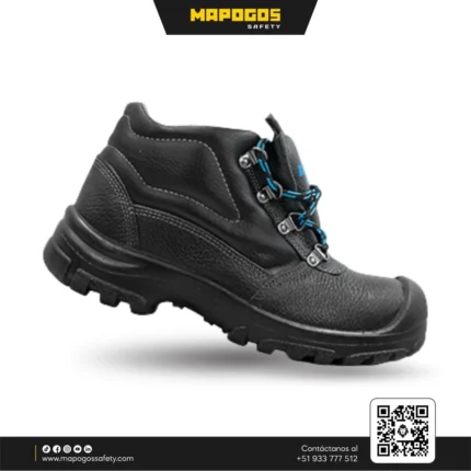 ZAPATO S31 DE CUERO CAÑA MEDIA