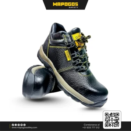 ZAPATO VICART DE CUERO CAÑA MEDIA