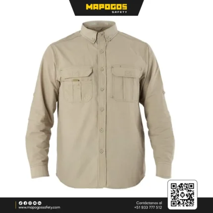 CAMISA HW DUCK DRY HOMBRE BEIGE | HARDWORK