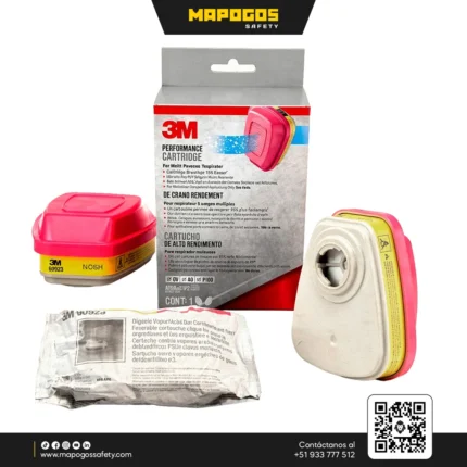 Cartucho 3M 60923 Vapores orgánicos  | Filtro Mixto