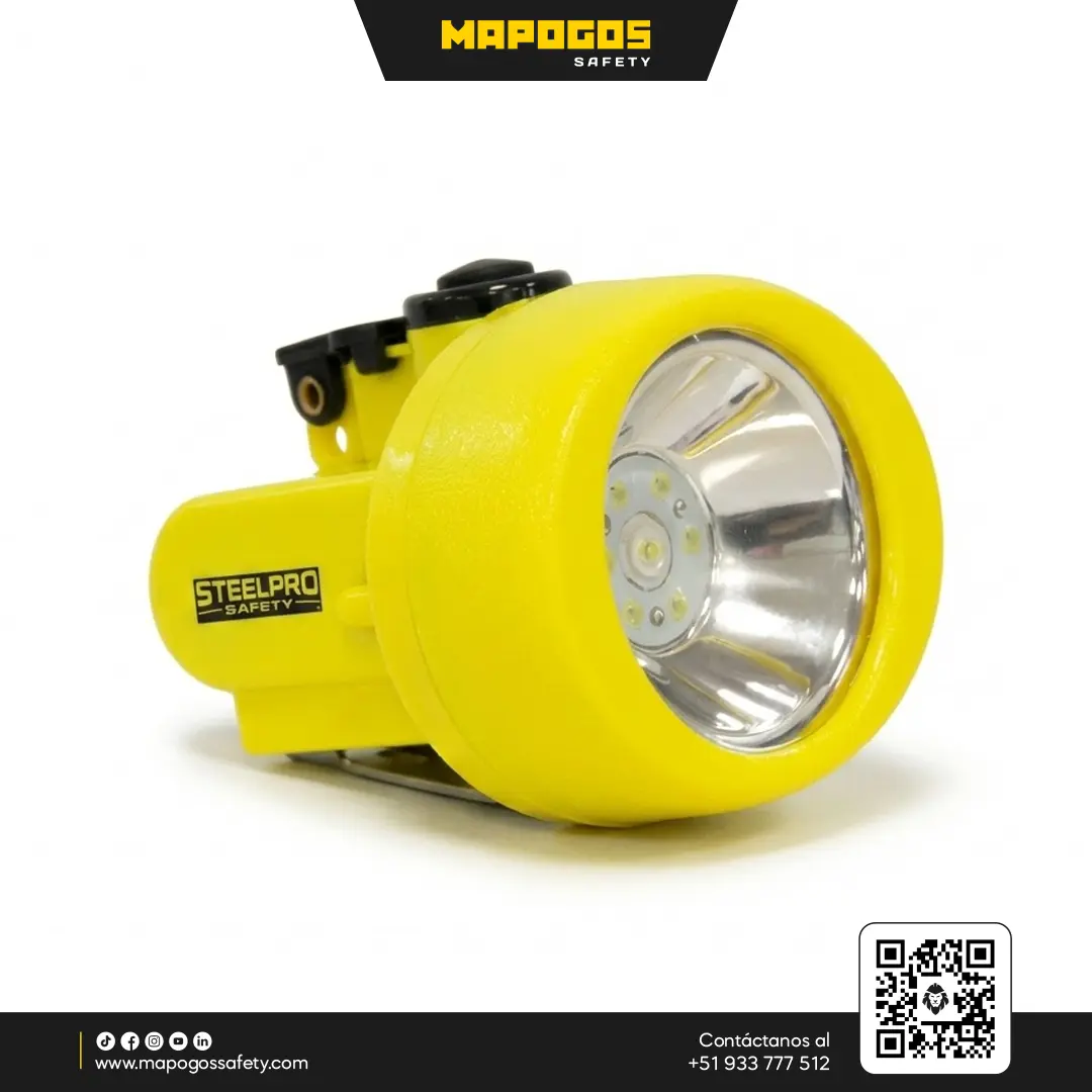 LAMPARA KL6000 MINERA INALAMBRICA 01_ STEELPRO
