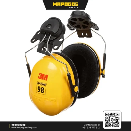 Orejera 3M Peltor H9P3E | Adosable a Casco NRR 23 dB
