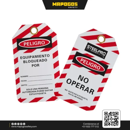 TARJETA DE BLOQUEO LOCK OUT | STEELPRO