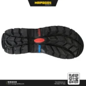 Zapato de cuero engrasado ideal para trabajos en construcción, almacén y logística. Marca: FULLRISK