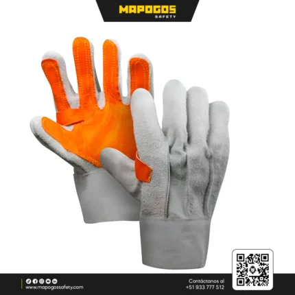 GUANTES CUERO CROMO REFUERZO EXTERIOR 12" | NACIONAL