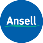 Logo de Ansell importador oficial Perú guantes industriales protección manual certificada.