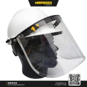 Casco Stark Blanco con visor de policarbonato