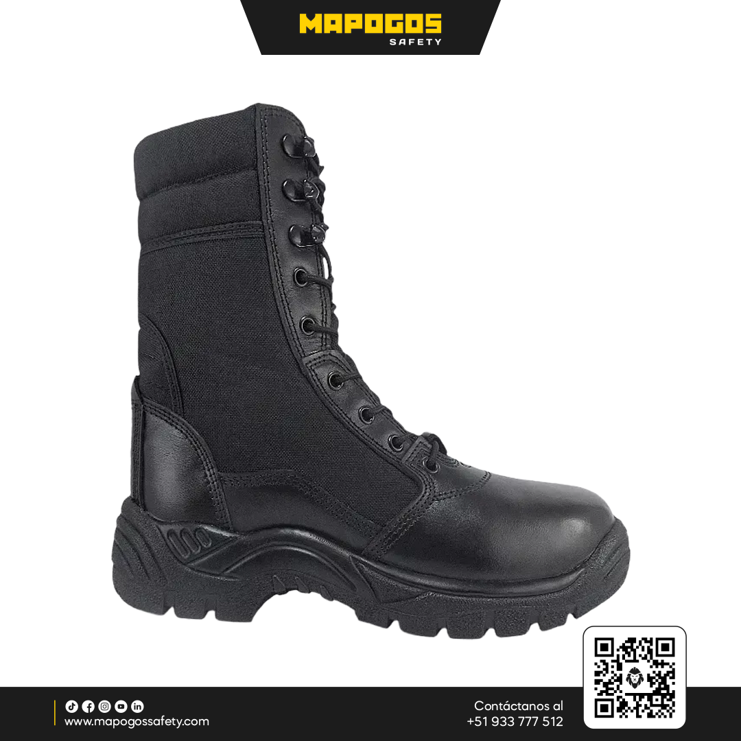 BOTA BORSEGUI DE CUERO CAÑA ALTA 01