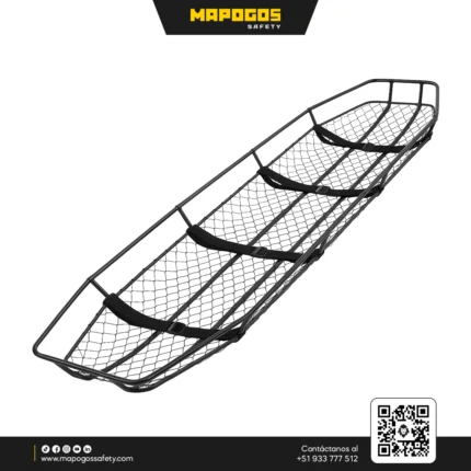 CAMILLA DE METAL TIPO CANASTILLA