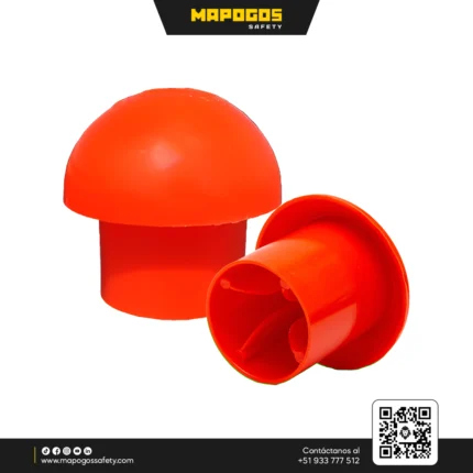 CAPUCHON 3/4" - 7/8" / 1" - 1.1/2" COLOR NARANJA (PAQ. x 100 Pz)