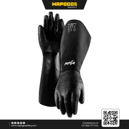 GUANTES DE NEOPRENO CAVALIER CORRUGADO 14"