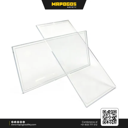 LUNA DE POLICARBONATO RECTANGULAR TRANSPARENTE